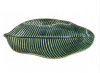 PÓŁMISEK talerz PATERA do SUSHI serwowania LIŚĆ ceramiczny długi 28cm